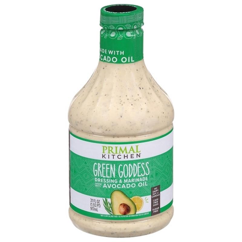 Primal Kitchen Green Goddess Dressing, 31 Fluid Ounce, 6 Per Case
