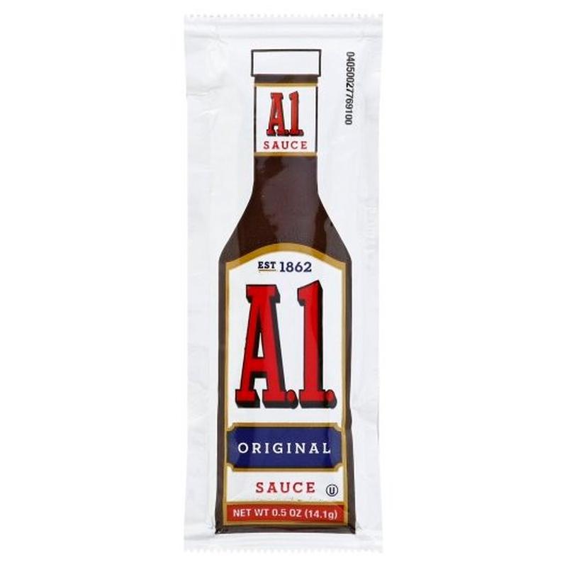 A.1. Original Steak Sauce Single Serve, 0.5 Ounce, 200 Per Case