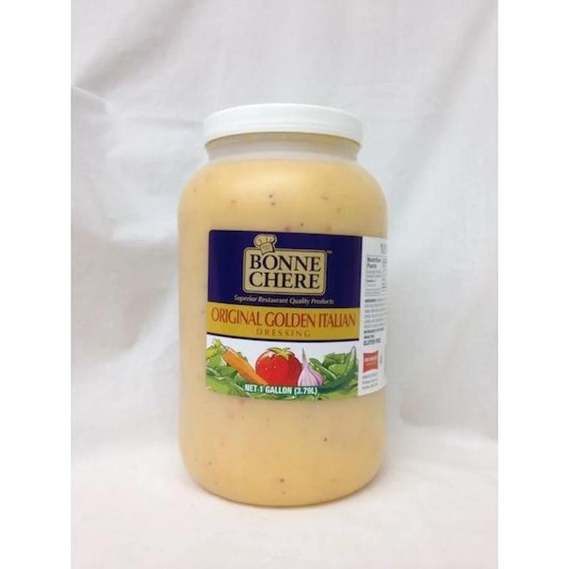 Bonne Chere Golden Italian Superior Dressing Bulk, 1 Gallon, 4 Per Case