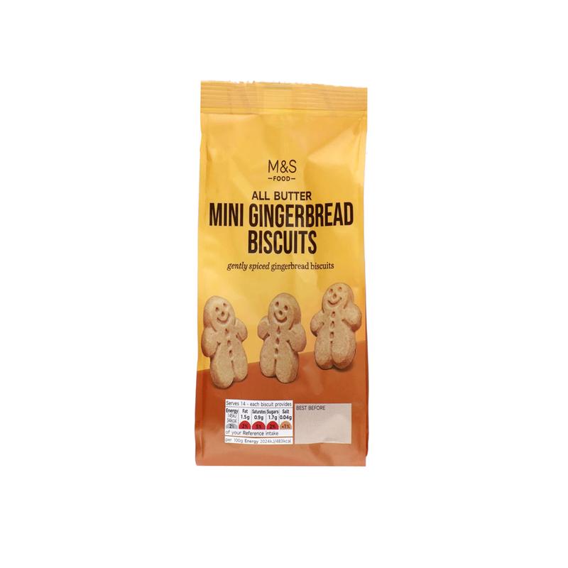 Marks & Spencer All Butter Mini Ginger Bread Biscuits 100g