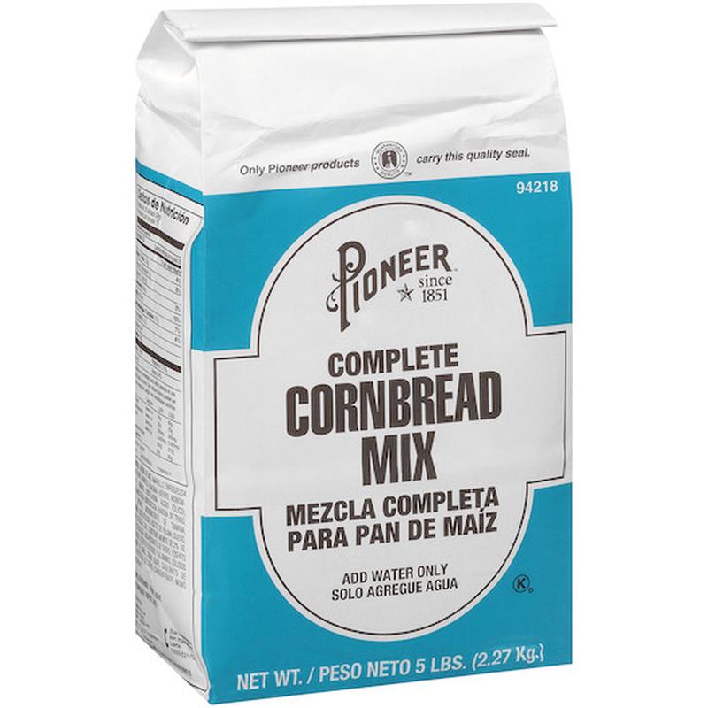 Pioneer Complete Buttermilk Cornbread Mix, 5 Pound, 6 Per Case