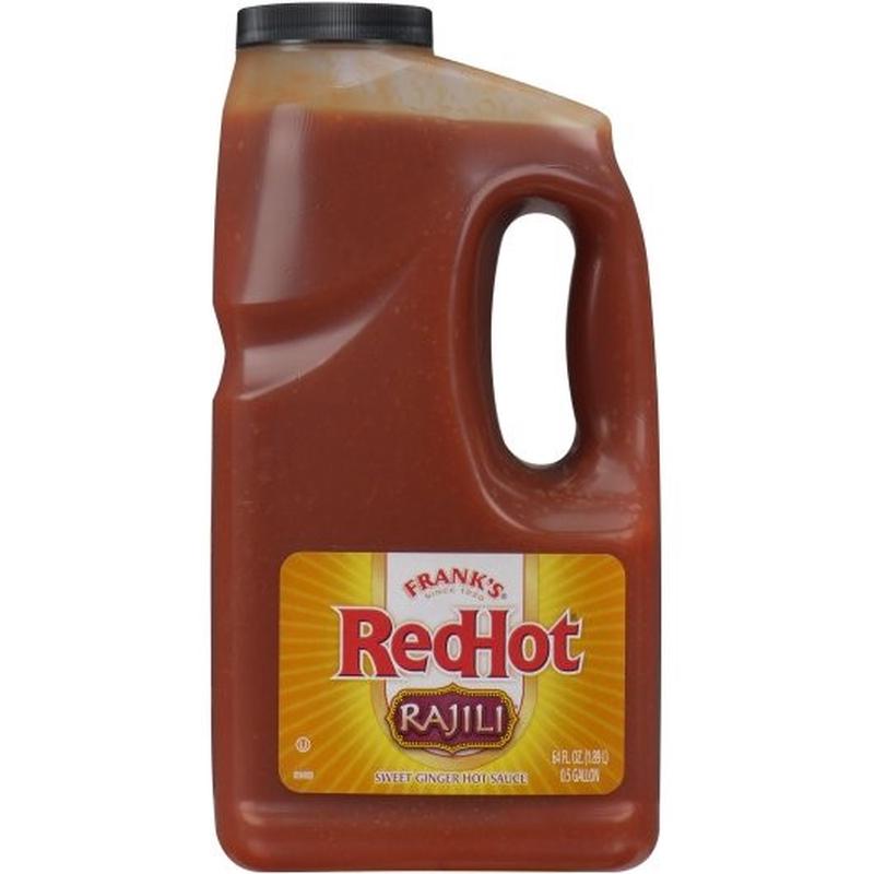 Franks Redhot Sweet & Spicy Ginger Sauce, 0.5 Gallon, 4 Per Case