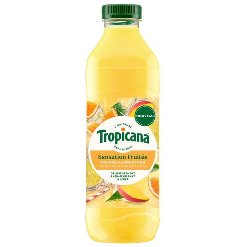 Boisson Sensation Fruite Orange, Mangue, Yuzu TROPICANA