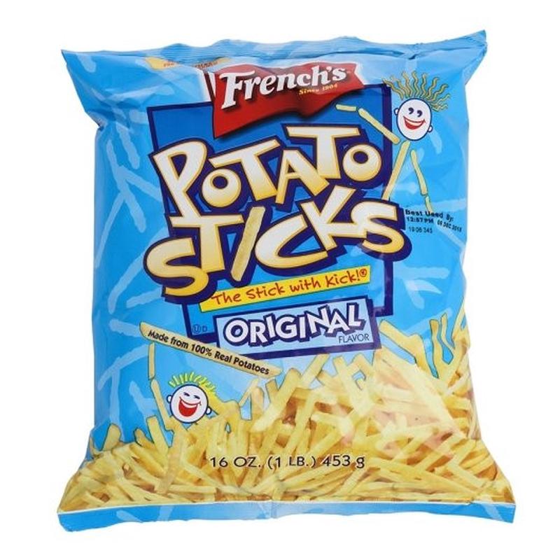 Frenchs Original Potato Sticks, 16 Ounces, 12 Per Case
