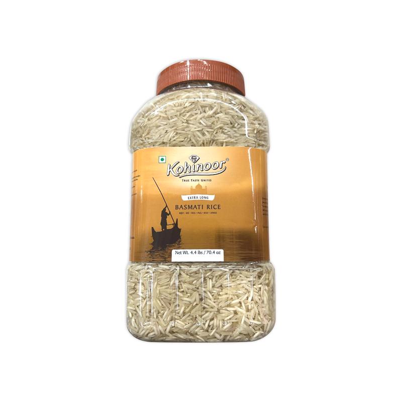KOHINOOR EXTRA LONG BASMATI RICE - 4.4 LB