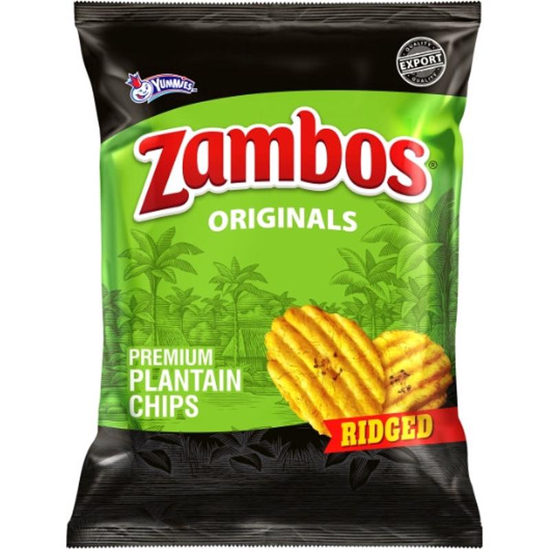 Zambos Original Plantain Chips, 2.47 Ounce, 32 Per Case