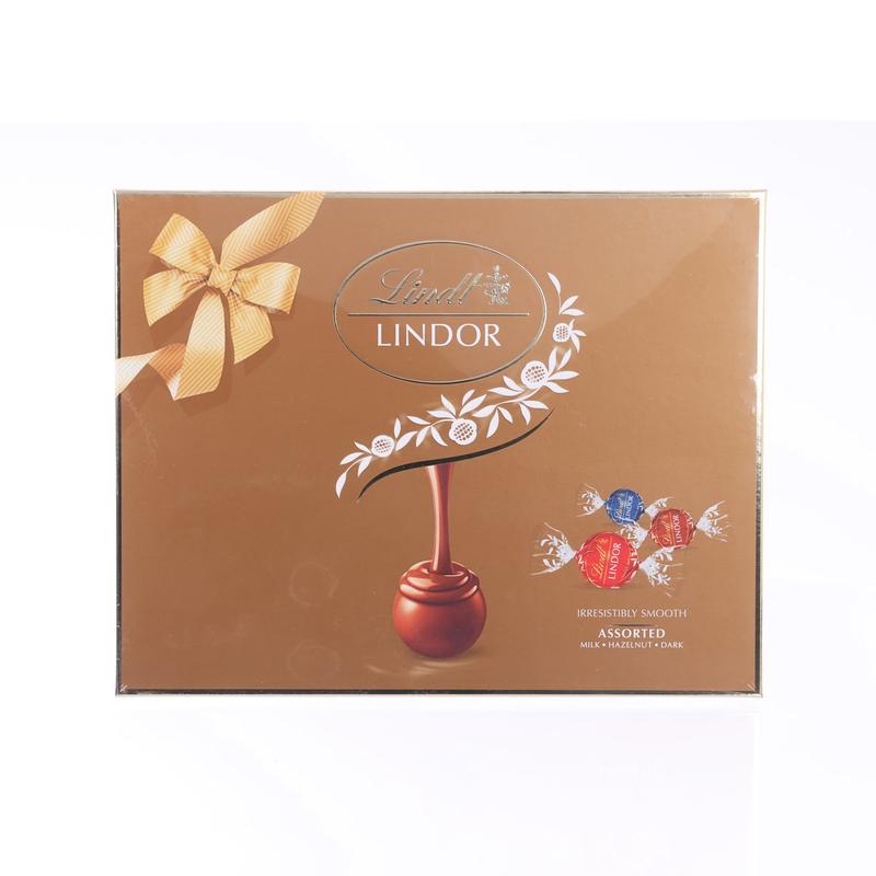 LINDT Lindor Assorted Chocolate Balls Gift Box (225g)