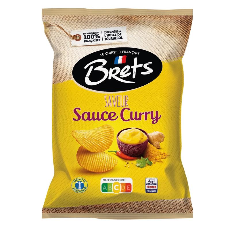 Chips Sauce Curry BRETS
