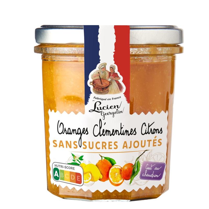 Confiture Agrumes Sans Sucres Ajouts LUCIEN GEORGELIN