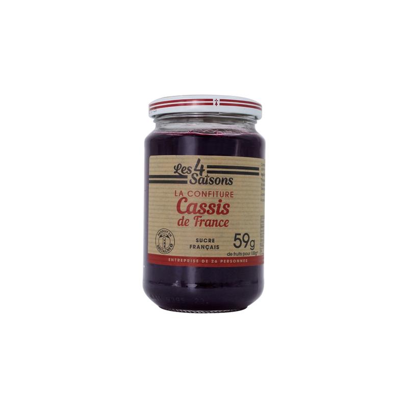 Confiture Cassis les 4 SAISONS