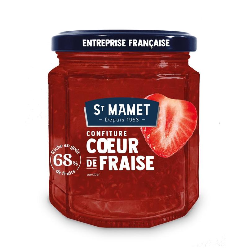 Confiture Cur de Fraise SAINT MAMET