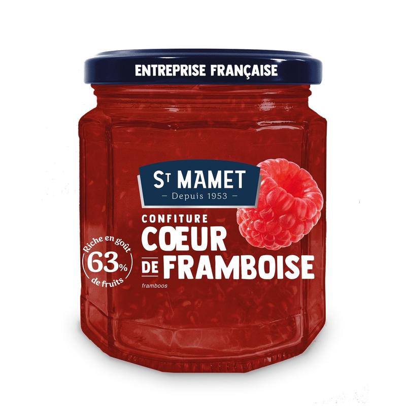 Confiture Cur de Framboise SAINT MAMET