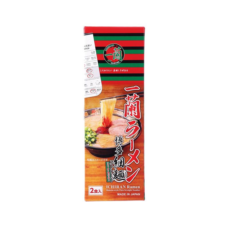 ICHIRAN Ichiran Ramen Hakata Style Straight Noodle with Ichiran\'s Original Red Chili Spice (258g)