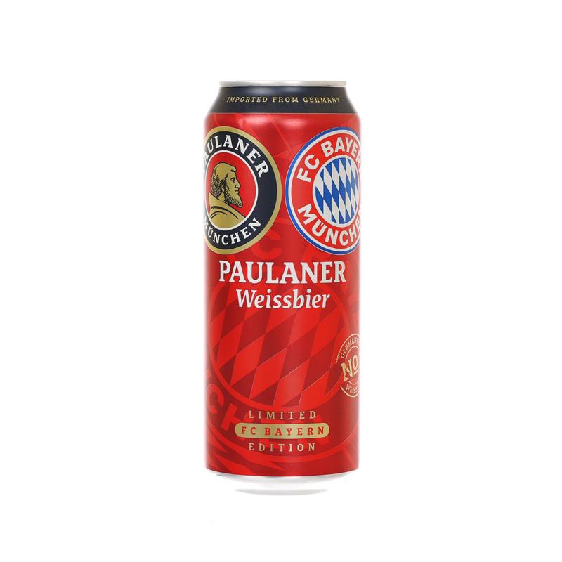 PAULANER X FC BAYERN Weissbier (Alc.5.5%) [Can] (500mL)