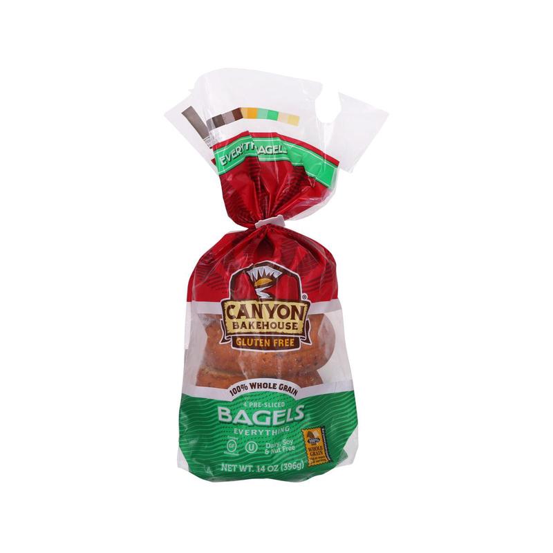 CANYON BAKEHOUSE Gluten Free Bagels - Everything (397g)